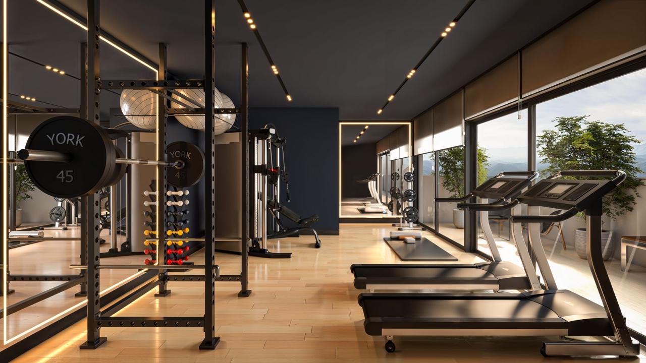 Gimnasio panorámico