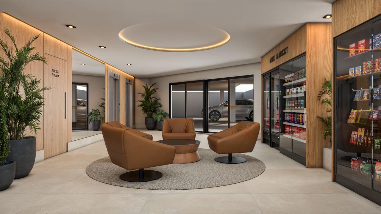 Mini market y lobby